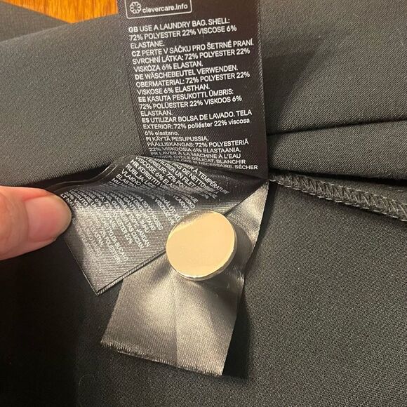 H&M Dress Dark Green Sleeveless Classic Pencil - Picture 5 of 7